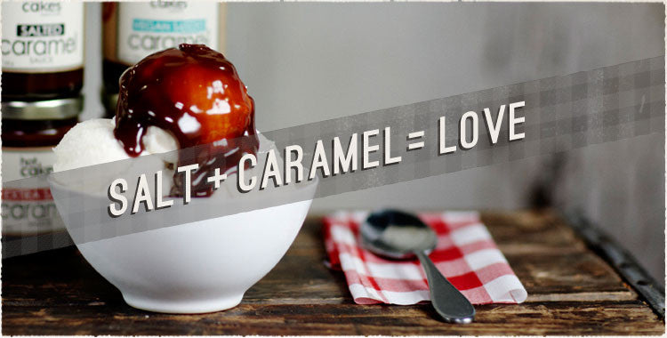Organic Salt + Caramel Sauce = Love